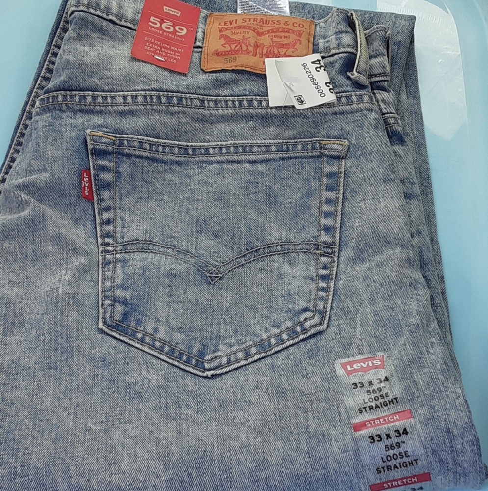 33X34 Levi's 569 Loose Straight